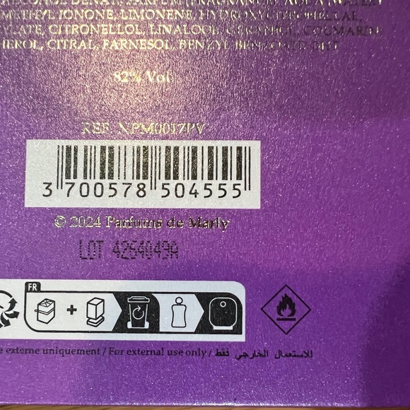 Open Tester 95% full Parfums De Marly EDP 2.5 fl. Oz. Replica Not Authentic - Picture 3 of 4